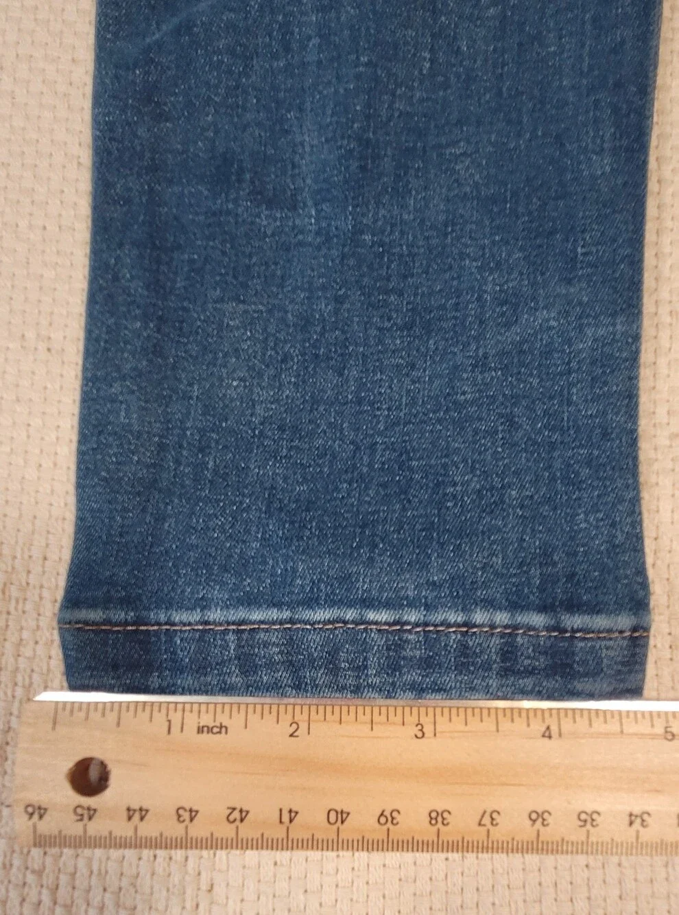 ONA SAEZ Jeans Mens 40/28* Blue Super Skinny Classic Wash Stretch Spray On Denim